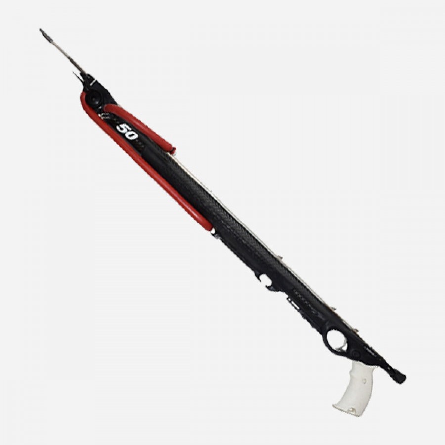 rubbersoft - spearguns - freediving - spearfishing - PATHOS LASER CARBON ROLLER SPEARGUN 50CM SPEARFISHING / FREEDIVING